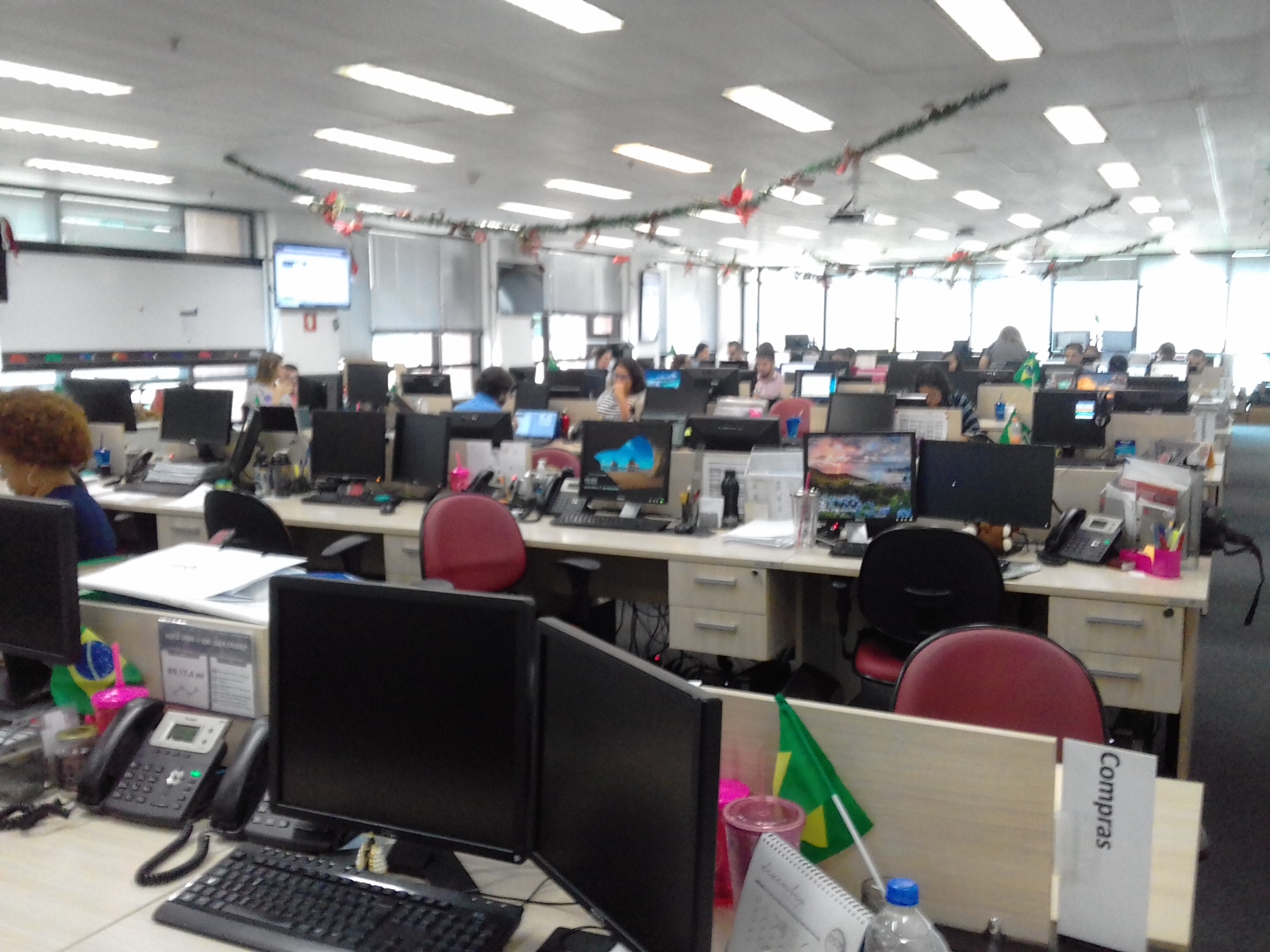 Central de controle do inventário